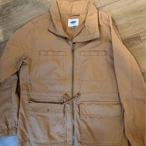 Old Navy Tan Utility Jacket